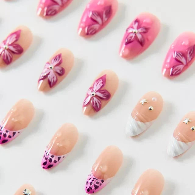 1-14 Sets Press On Nails， $2 per set, All Designs In Stock! Live Now.